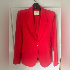 L’agence Coral Pink Suit Jacket